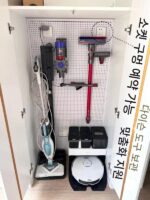 맞춤형 천공 보드 랙 옷장 보관 현관 벽 주방 하드웨어 도구 걸이 보드 펀칭 보드 액세서리 - 이미지 2