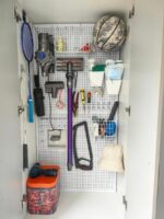 맞춤형 천공 보드 랙 옷장 보관 현관 벽 주방 하드웨어 도구 걸이 보드 펀칭 보드 액세서리 - 이미지 3