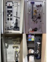 맞춤형 천공 보드 랙 옷장 보관 현관 벽 주방 하드웨어 도구 걸이 보드 펀칭 보드 액세서리 - 이미지 5