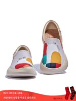 uin painted travel shoes color geometry 3/plain Denia 2 로우탑 캐주얼 슬립온 로퍼 남녀공용