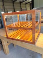 2025 솔리드 우드 빵 캐비닛 빵 진열 캐비닛 작은 케이크 숍 페이스트리 캐비닛 유리 캐비닛 나무 베이커리 진열 캐비닛 - 이미지 5