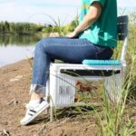 낚시 상자 시트 쿠션 낚시 의자 미끄럼 방지 매트 통증 통풍 고탄성 낚시 통기성 편안한 두꺼운 방수 라텍스 부드러운 엉덩이 - 이미지 5