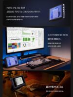 12세대 N200 미니 호스트 7인치 터치스크린 N100 마이크로 윈11 오피스 게임 미니 핸드헬드 태블릿 - 이미지 4