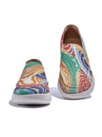 UIN 페인트 여행화 컬러 지오메트리 4/플레인 모하카 1 플라잉 우븐 슬립온 캐주얼 레이지 슈즈 남녀공용 - 이미지 2