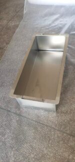 주문제작 업소용 가스 농축 스테인레스 스틸 내부 냄비 튀긴 닭 쇄골 튀긴 반죽 스틱 미트볼 직사각형 오뎅 프라이팬 - 이미지 4