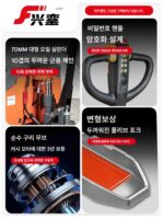 Xingluan 전기 포크리프트 3톤 풀 전기 포크리프트 2톤 반 전기 유압 적재 및 하역 트럭 팔레트 트럭 수송기 - 이미지 3