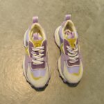 2024 봄과 겨울 신상품 여성화 정품 가죽 라운드 투 스포츠 캐주얼화 두꺼운 바닥 높이 러닝화 포레스트 검프화 - 이미지 4