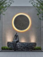 야외 벽등 벌집 디자인 밀크티숍 커피숍 장식등 벽등 홈스테이 복도 통로 발코니등