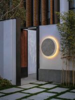 야외 벽등 벌집 디자인 밀크티숍 커피숍 장식등 벽등 홈스테이 복도 통로 발코니등 - 이미지 2