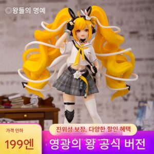 공식 정품 King of Glory Time Travel Angela 핸드 오피스 모델 장난감 게임 주변기기 선물