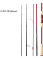 DMX Common Kestrel Red Kestrel 5단 초경량 루어낚싯대 풀 후지 가이드 링 컴퓨터 가방에 보관 가능 - 이미지 2