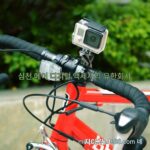 Q형 GoPro 자전거 브라켓 Mountain Dog Xiaoyi 4k 스포츠 카메라 자전거 고정 브라켓 알루미늄 합금 - 이미지 5