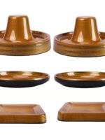 니우요 스키야키와 소고기 플레이트 골드 멜라민 볼록 플레이트 사각 바베큐 플레이트 크리에이티브 핫팟 식기 눈송이 지방 소고기 플레이트 - 이미지 3