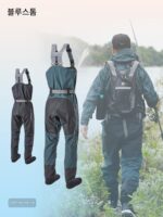 일본 BLUESTORM 야외 낚시 웨이딩 팬츠 워터 팬츠 25000mm 방수 고투습 - 이미지 3