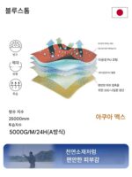 일본 BLUESTORM 야외 낚시 웨이딩 팬츠 워터 팬츠 25000mm 방수 고투습 - 이미지 5