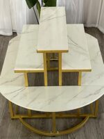 신발 및 꽃 가게 섬 디스플레이 스탠드 의류 기념품 가게 디스플레이 선반 신발 가방 꽃 스탠드 전시 라이브 방송 스탠드 - 이미지 5