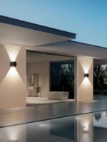 야외 벽등 태양열 방수 조명 정원 조경 조명 빌라 통로 발코니 정원 벽 야외 벽 세척 조명