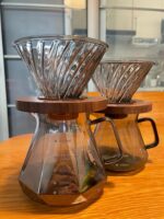 핸드브루 커피 V60 필터컵 스케일 포함 아메리칸 드립 유리커버 주방용품 공유포트 다이아몬드 고붕규산염 슬리브 포함 - 이미지 3