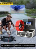 고화질 산업용 파이프라인 내시경 수도관 검사 도시 막힘 준설 탐지 장비 카메라가 켜질 수 있습니다 - 이미지 2