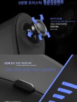 Master C18RGB 수직 마우스 그립 인체공학적 조이스틱 게임 유선 마우스 노트북 마우스 - 이미지 4