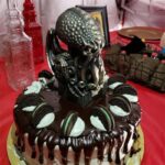 추운 밤 크툴루 신화 동상 크툴루 문어 장식품 크툴루 유럽과 미국 수제 소설 게임 주변기기 - 이미지 3