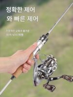 하오톤 실버윙 마코우 로드 마이크로 루어 로드 낚싯대 UL 스트림 카본 배출 워터 드롭 휠 스피닝 휠 풀세트