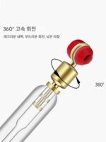 구리 헤드 회전 플로트 시트 슬라이딩 플로트 시트 실리콘 뗏목 낚시 플로트 시트 경쟁용 플러그 플로트 마크 시트 낚시 액세서리 - 이미지 2