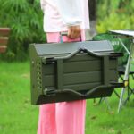 접이식 바베큐 스토브 휴대용 피크닉 야외 바베큐 스토브 소형 바베큐 야외 캠핑 스토브 장비 바베큐 상자