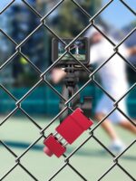 고프로 스포츠 카메라 모바일 폰 펜스 매달아두는 그물 고정 브라켓 야구 소프트볼 테니스 농구 축구 배드민턴 - 이미지 2