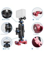 고프로 스포츠 카메라 모바일 폰 펜스 매달아두는 그물 고정 브라켓 야구 소프트볼 테니스 농구 축구 배드민턴 - 이미지 4