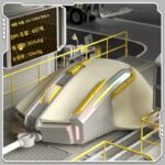 노트북, 데스크탑, 휴대폰 및 태블릿을 위한 새로운 G3 Bluetooth 2.4G 듀얼 모드 게이밍 마우스 범용 충전 - 이미지 3