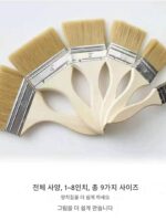 【매장 집중】털이 빠지지 않는 붓, 페인트 붓, 바베큐 붓 50개 300개 【특별가】공장 직판 - 이미지 2