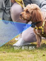 4G 고양이 개 애완동물 첫 번째 관점 매달린 목 카메라 모니터링 기록 칼라 카메라 착용 라이브 촬영 - 이미지 3