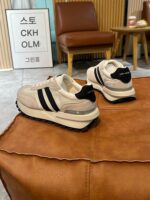 홍콩에서 여성용 포레스트 검프 슈즈 구매 2025년 봄 신상품 레트로 덱선 와플 두꺼운 밑창 캐주얼 스포츠화로 발이 작아 보여요 - 이미지 4