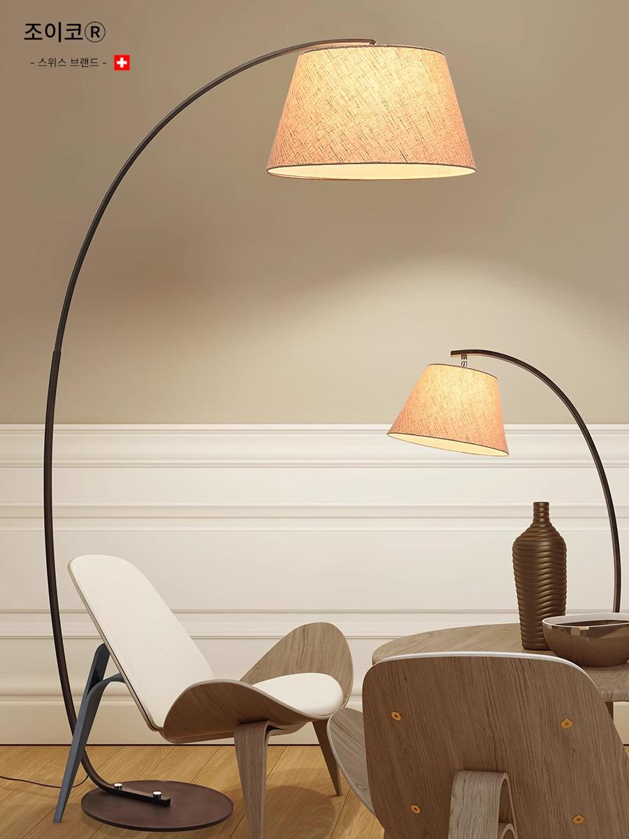 main_714150968561_0-1 JOICO 스위스 플로어 램프 거실 고급 소파 옆 크리에이티브 낚시 램프 분위기 조명 럭셔리 수직 테이블 램프 - 이미지 1