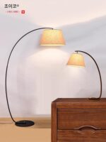 JOICO 스위스 플로어 램프 거실 고급 소파 옆 크리에이티브 낚시 램프 분위기 조명 럭셔리 수직 테이블 램프 - 이미지 2