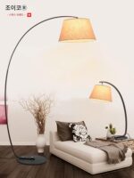 JOICO 스위스 플로어 램프 거실 고급 소파 옆 크리에이티브 낚시 램프 분위기 조명 럭셔리 수직 테이블 램프 - 이미지 3