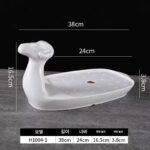 멜라민 드라이 아이스 식기 곱창 접시 크리에이티브 스모킹 예술적 컨셉 접시 접시 샤브샤브 소고기 양고기 롤 접시 핫팟 레스토랑 접시 접시 - 이미지 4