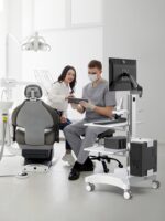 BV-Vision 치과 스캔 카트 의료 치료 카트 모바일 컴퓨터 카트 수술실 의료 장비 카트 - 이미지 5