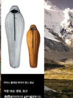 Ice Flame ICEFLAME Fire Dance EX Edition 다운 침낭 성인용 초경량 야외 캠핑 여행용 경량 장비