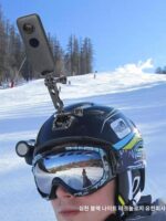 GoPro DJI 스포츠 카메라 액세서리 오토바이 브라켓 금속 연장 막대 헬멧 알루미늄 합금 연장 암 - 이미지 2