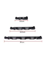 GoPro DJI 스포츠 카메라 액세서리 오토바이 브라켓 금속 연장 막대 헬멧 알루미늄 합금 연장 암 - 이미지 3