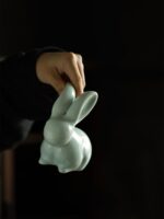 경덕진 십이지신 장식품 세라믹 귀여운 데스크탑 오피스 크리에이티브 장식품 출생 연도 선물 십이지신 용 - 이미지 5