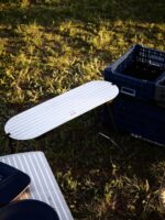 한국 HIDEOFF 야외 금속 테이블 캠핑 JETSETT 커피 테이블 사이드 테이블 오토바이 스타일 편리한 접이식 테이블 - 이미지 3