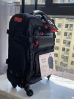 일본 수출 다기능 탑승 카트 가방 소형 경량 백팩 남성용 20인치 여행용 케이스 카메라 - 이미지 2