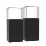 아크릴 페인트 디스플레이 스탠드 수공예 옥 보석 유리 디스플레이 캐비닛 투명 방진 커버 상업용 전시 스탠드 - 이미지 5