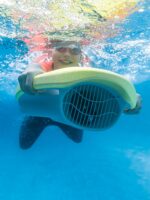 asiwo 전기 플로팅 보드 성인 수영 서핑 보드 어린이 패들링 어린이 플로팅 보드 수영 부스터 프로펠러 - 이미지 2