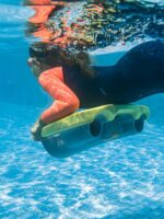 asiwo 전기 플로팅 보드 성인 수영 서핑 보드 어린이 패들링 어린이 플로팅 보드 수영 부스터 프로펠러 - 이미지 4