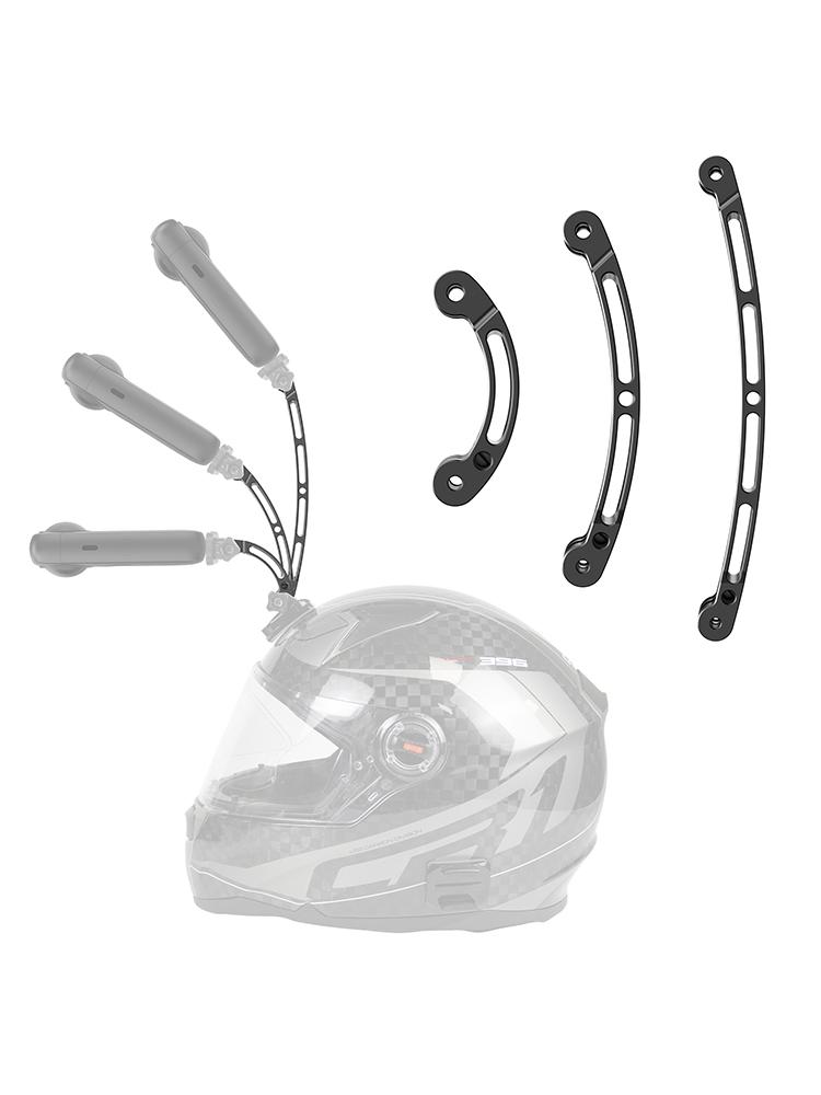 main_717167782588_0-1 고프로 스포츠 카메라 모터사이클 라이딩 헬멧 확장 암 브라켓 알루미늄 합금 홀로우 확장 막대 구부러진 막대 - 이미지 1