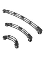 고프로 스포츠 카메라 모터사이클 라이딩 헬멧 확장 암 브라켓 알루미늄 합금 홀로우 확장 막대 구부러진 막대 - 이미지 2